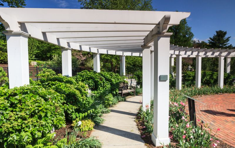 Arched Arbor Installation in Wilmington, NC