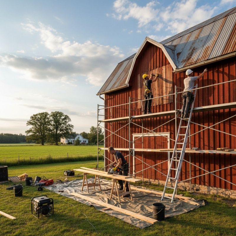 Barn Siding Repair in Conroe, TX