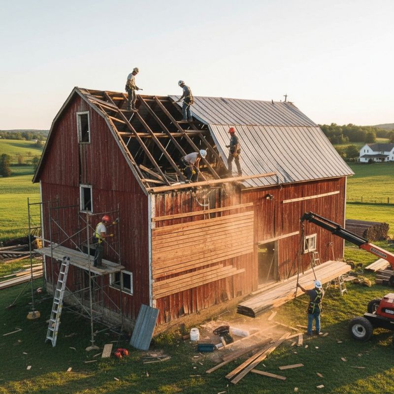 Barn Siding Repair in Overland Park, KS