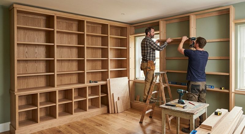 Built In Storage Installation in Frederick, MD