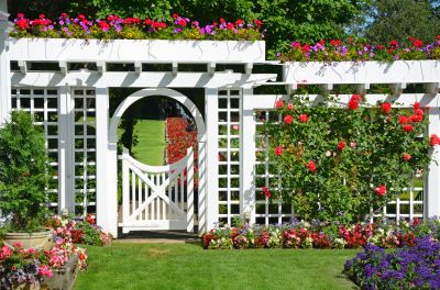 Garden Arbor Installation in Conroe, TX
