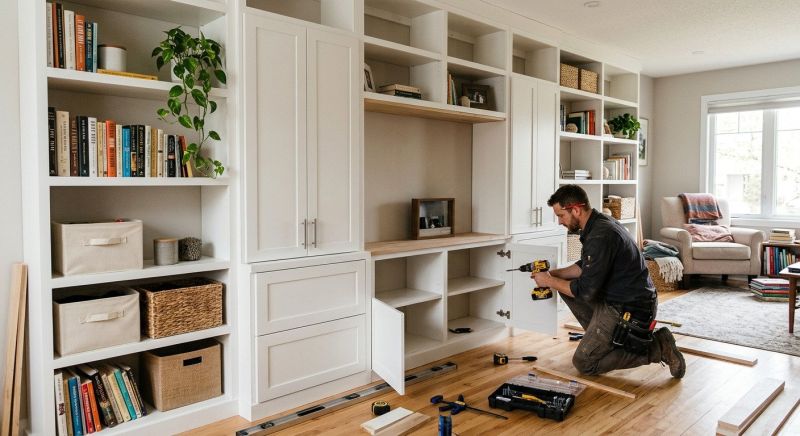 Mudroom Carpentry Installation in Frederick, MD