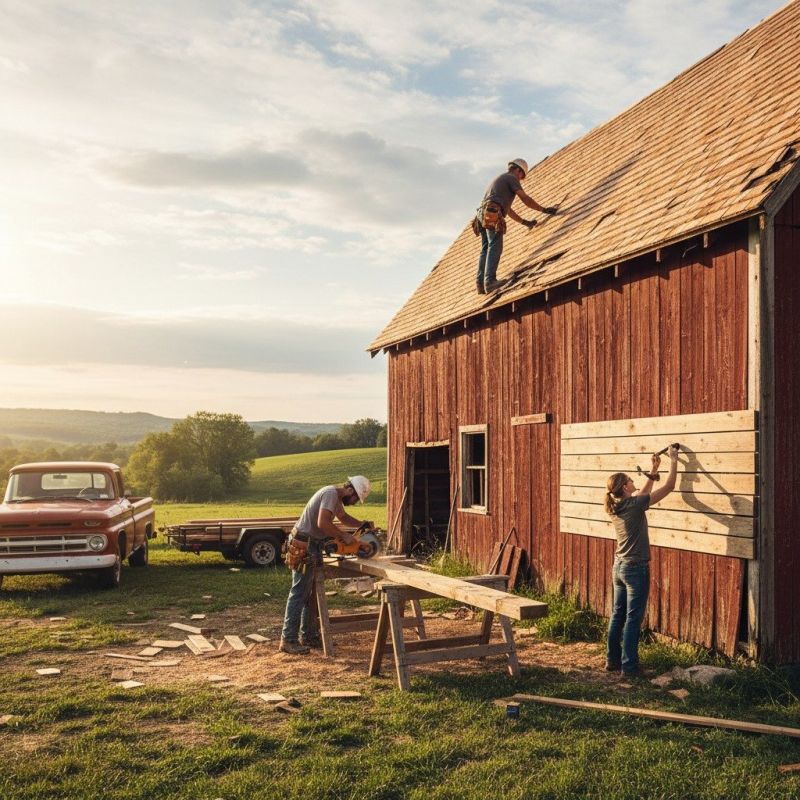 Pole Barn Repair in Alpharetta, GA